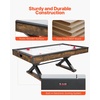 image:imageVEVOR 84 Air Hockey Table Indoor Arcade Table Gaming Set with 2 Pushers 2 Pucks Electronic Scorer XShaped Legs amp HighPowered Blower Air Powered Hockey Game Table for Family Game Room Office