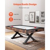 image:imageVEVOR 84 Air Hockey Table Indoor Arcade Table Gaming Set with 2 Pushers 2 Pucks Electronic Scorer XShaped Legs amp HighPowered Blower Air Powered Hockey Game Table for Family Game Room Office