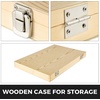 image:imageVEVOR 8Piece Wood Lathe Chisel Kit HSS Steel Blades Woodworking Turning Tools with Wooden Storage Case Ideal for Wood Root and Furniture Carving  Red