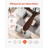 image:imageVEVOR 96 In Ceiling Fan without Light 6Speed Remote Control Aluminum 8Blade Reversible DC Motor Modern Low Profile Flush Mount Exterior Fan for Bedroom Living Room Patio IndoorOutdoor BlackWalnut