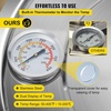 image:imageVEVOR Alcohol Still 3Gal12L Alcohol Distiller Stainless Steel Distillery Kit for Alcohol With Copper Tube Home Brewing Kit Buildin Thermometer for DIY Whisky Wine Brandy5Gal