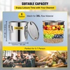 image:imageVEVOR Alcohol Still 8Gal30L Alcohol Distiller Stainless Steel Distillery Kit for Alcohol With Copper Tube amp Pump Home Brewing Kit Buildin Thermometer for DIY Whisky Wine Brandy