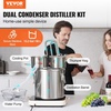 image:imageVEVOR Alcohol Still with Thumper Keg 132Gal  50L Alcohol Distiller Distillery Kit for Alcohol with Copper Tube Buildin Thermometer amp Water Pump for Wine Whisky Brandy