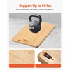 image:imageVEVOR Appliance Slider Large 16 x 12inch Rolling Sliding Tray with Rubber Wheels amp Hollow Handle Easy to Clean Appliance Rolling Tray for Coffee Maker Kitchen Countertop Natural WoodNatural Wood