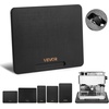 image:imageVEVOR Appliance Slider Large 16 x 12inch Rolling Sliding Tray with Rubber Wheels amp Hollow Handle Easy to Clean Appliance Rolling Tray for Coffee Maker Kitchen Countertop Natural WoodBlack