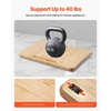 image:imageVEVOR Appliance Slider Large 16 x 12inch Rolling Sliding Tray with Rubber Wheels amp Hollow Handle Easy to Clean Appliance Rolling Tray for Coffee Maker Kitchen Countertop Natural WoodNatural Wood