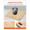 image:imageVEVOR Appliance Slider Large 16 x 12inch Rolling Sliding Tray with Rubber Wheels amp Hollow Handle Easy to Clean Appliance Rolling Tray for Coffee Maker Kitchen Countertop Natural WoodNatural Wood