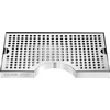 image:imageVEVOR Beer Drip Tray 304 Stainless Steel Kegerator Drip Trays with 4 NonSlip Rubber Pads and Detachable Cover HeatCold Resistant Beer Tower Drip Pan for Bar Restaurant Coffee Shop HomeU drip tray
