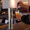 image:imageVEVOR Beer Drip Tray 304 Stainless Steel Kegerator Drip Trays with 4 NonSlip Rubber Pads and Detachable Cover HeatCold Resistant Beer Tower Drip Pan for Bar Restaurant Coffee Shop HomeSingle Faucet Beer Tower