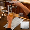 image:imageVEVOR Beer Drip Tray 304 Stainless Steel Kegerator Drip Trays with 4 NonSlip Rubber Pads and Detachable Cover HeatCold Resistant Beer Tower Drip Pan for Bar Restaurant Coffee Shop HomeU drip tray