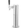 image:imageVEVOR Beer Drip Tray 304 Stainless Steel Kegerator Drip Trays with 4 NonSlip Rubber Pads and Detachable Cover HeatCold Resistant Beer Tower Drip Pan for Bar Restaurant Coffee Shop HomeSingle Faucet Beer Tower