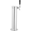 image:imageVEVOR Beer Drip Tray 304 Stainless Steel Kegerator Drip Trays with 4 NonSlip Rubber Pads and Detachable Cover HeatCold Resistant Beer Tower Drip Pan for Bar Restaurant Coffee Shop HomeSingle Faucet Beer Tower
