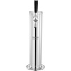 image:imageVEVOR Beer Drip Tray 304 Stainless Steel Kegerator Drip Trays with 4 NonSlip Rubber Pads and Detachable Cover HeatCold Resistant Beer Tower Drip Pan for Bar Restaurant Coffee Shop HomeSingle Faucet Beer Tower