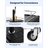 image:imageVEVOR Beer Kegerator Dual Tap Draft Beer Dispenser Full Size Keg Refrigerator With Shelf CO2 TankNo Gas Drip Tray amp Rail 23F 824F Temperature Control 162L SilverSilver