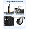 image:imageVEVOR Beer Kegerator Triple Tap Commercial Draft Beer Dispenser for D system Full Size Keg Refrigerator with 5lbs CO2 Tank Hold 3 Sixth2 Slim3 Ball lock keg 3 taps  D system  stainless steelBlack