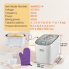 image:imageVEVOR Bread Maker 19in1 2LB Dough Machine Nonstick Ceramic Pan Automatic Breadmaker with Gluten Free Setting Whole Wheat Bread Making Digital Programmable 3 Loaf Sizes 3 Crust ColorsWhiteSilver