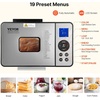 image:imageVEVOR Bread Maker 19in1 2LB Dough Machine Nonstick Ceramic Pan Automatic Breadmaker with Gluten Free Setting Whole Wheat Bread Making Digital Programmable 3 Loaf Sizes 3 Crust ColorsSilver