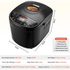 image:imageVEVOR Bread Maker 19in1 2LB Dough Machine Nonstick Ceramic Pan Automatic Breadmaker with Gluten Free Setting Whole Wheat Bread Making Digital Programmable 3 Loaf Sizes 3 Crust ColorsBlack