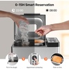 image:imageVEVOR Bread Maker 19in1 2LB Dough Machine Nonstick Ceramic Pan Automatic Breadmaker with Gluten Free Setting Whole Wheat Bread Making Digital Programmable 3 Loaf Sizes 3 Crust ColorsSilver