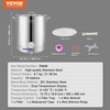 image:imageVEVOR Brew Kettle 16 Gal Brewing Pot Stainless Steel Brew Kettle Pot for Beer Brewing with FilterampFilter Tray Tri Ply Bottom for Beer64 Quarts
