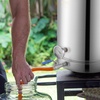 image:imageVEVOR Brew Kettle 16 Gal Brewing Pot Stainless Steel Brew Kettle Pot for Beer Brewing with FilterampFilter Tray Tri Ply Bottom for Beer64 Quarts