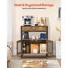 image:imageVEVOR Buffet Cabinet 315 Inch Sideboard Storage Cabinet with Magnetic Doors Farmhouse Coffee Bar Cabinet for Hallway Entryway Living Room or Kitchen24 Inch