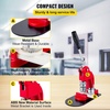 image:imageVEVOR Button Maker 1125228 inch253258mm 3in1 Pin Maker 300pcs Button Parts Ergonomic Arc Handle Punch Press Kit Button Maker Machine with Panda Magic Book for Children DIY Gifts Blue25mm