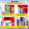 image:imageVEVOR Button Maker 1125228 inch253258mm 3in1 Pin Maker 300pcs Button Parts Ergonomic Arc Handle Punch Press Kit Button Maker Machine with Panda Magic Book for Children DIY Gifts Blue25mm