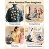 image:imageVEVOR Button Maker Machine 125in32mm Pin Maker with 500pcs Button Parts Circle Cutter Hex Wrenches and Magic Book Ergonomic Handle for DIY Badges Personalized Pins and Key Chains BlackBlack