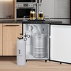 image:imageVEVOR CO2 Tank 10 lbs New Aluminum Alloy Cylinder CO2 Air Tank with Light Spray Coating CGA320 Valve Handle amp Adjustable Pressure DOT Approved Cylinder for Draft Beer Dispensing20 lbs