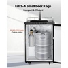 image:imageVEVOR CO2 Tank 10 lbs New Aluminum Alloy Cylinder CO2 Air Tank with Light Spray Coating CGA320 Valve Handle amp Adjustable Pressure DOT Approved Cylinder for Draft Beer Dispensing25 lbs