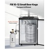 image:imageVEVOR CO2 Tank 10 lbs New Aluminum Alloy Cylinder CO2 Air Tank with Light Spray Coating CGA320 Valve Handle amp Adjustable Pressure DOT Approved Cylinder for Draft Beer Dispensing10 lbs