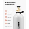 image:imageVEVOR CO2 Tank 10 lbs New Aluminum Alloy Cylinder CO2 Air Tank with Light Spray Coating CGA320 Valve Handle amp Adjustable Pressure DOT Approved Cylinder for Draft Beer Dispensing10 lbs