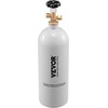 image:imageVEVOR CO2 Tank 10 lbs New Aluminum Alloy Cylinder CO2 Air Tank with Light Spray Coating CGA320 Valve Handle amp Adjustable Pressure DOT Approved Cylinder for Draft Beer Dispensing5 lbs