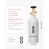 image:imageVEVOR CO2 Tank 10 lbs New Aluminum Alloy Cylinder CO2 Air Tank with Light Spray Coating CGA320 Valve Handle amp Adjustable Pressure DOT Approved Cylinder for Draft Beer Dispensing25 lbs