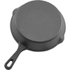 image:imageVEVOR Cast Iron Skillet 4Piece Frying Pan Set 6 8 10 12 in Skillets with HeatResistant Silicone Handle PreSeasoned Chefs Pan Kitchen Cookware for Oven Gas Electrical Induction BlackCast Iron