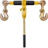 image:imageVEVOR Chain Load Binder 516 Tie Down Kit w 7100LBS Working Load Capacity and Two Grab Hooks Includes 4 Ratchet Binders  4 21 Grade 80 Chains Transport Load Package for Hauling Towing4P 20ft
