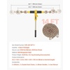 image:imageVEVOR Chain Load Binder 516 Tie Down Kit w 7100LBS Working Load Capacity and Two Grab Hooks Includes 4 Ratchet Binders  4 21 Grade 80 Chains Transport Load Package for Hauling Towing2P 14ft