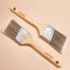 image:imageVEVOR Chalk Wax Paint Brush 4 Piece Wax Paint Brush Stain Brushes for Furniture Acrylic PaintingMilk PaintHome Decor Natural Bristle Round Oval Chalk Paint Brushes for All Painting and Waxing12 PCS