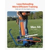 image:imageVEVOR Clay Pigeon Thrower Automatic Skeet and Trap Launcher with Adjustable Angle amp Foot Pedal for Clays Throwing Shooting SportsBlue