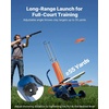 image:imageVEVOR Clay Pigeon Thrower Automatic Skeet and Trap Launcher with Adjustable Angle amp Foot Pedal for Clays Throwing Shooting SportsBlue