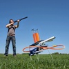 image:imageVEVOR Clay Pigeon Thrower Automatic Skeet and Trap Launcher with Adjustable Angle amp Foot Pedal for Clays Throwing Shooting SportsBlueOrange