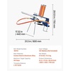 image:imageVEVOR Clay Pigeon Thrower Automatic Skeet and Trap Launcher with Adjustable Angle amp Foot Pedal for Clays Throwing Shooting SportsBlueOrange