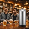 image:imageVEVOR Cleaning Keg 5 Gallon19L Keg Line Cleaning Kit with 4 D Coupler Connections amp Rubber Base Beer Lines Cleaner Used for Beer Line Cleaning 304 Stainless Steel Kegerator Beers Lines Cleaner Kit5 Gal  Cleaning Keg