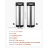 image:imageVEVOR Cleaning Keg 5 Gallon19L Keg Line Cleaning Kit with 4 D Coupler Connections amp Rubber Base Beer Lines Cleaner Used for Beer Line Cleaning 304 Stainless Steel Kegerator Beers Lines Cleaner Kit5 Gal2  Corny Keg