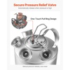image:imageVEVOR Cleaning Keg 5 Gallon19L Keg Line Cleaning Kit with 4 D Coupler Connections amp Rubber Base Beer Lines Cleaner Used for Beer Line Cleaning 304 Stainless Steel Kegerator Beers Lines Cleaner Kit5 Gal  Cleaning Keg