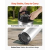 image:imageVEVOR Cleaning Keg 5 Gallon19L Keg Line Cleaning Kit with 4 D Coupler Connections amp Rubber Base Beer Lines Cleaner Used for Beer Line Cleaning 304 Stainless Steel Kegerator Beers Lines Cleaner Kit5 Gal2  Corny Keg