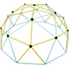 image:imageVEVOR Climbing Dome 10FT Geometric Dome Climber with Hammock and Swing Jungle Gym Supports 750LBS and Easy Assembly for Kids 3 to 10 Years Old with Climbing Grip Outdoor Backyard Play Equipment10 FT
