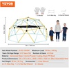 image:imageVEVOR Climbing Dome 10FT Geometric Dome Climber with Hammock and Swing Jungle Gym Supports 750LBS and Easy Assembly for Kids 3 to 10 Years Old with Climbing Grip Outdoor Backyard Play Equipment10FT with Hammock and Swing