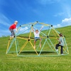image:imageVEVOR Climbing Dome 10FT Geometric Dome Climber with Hammock and Swing Jungle Gym Supports 750LBS and Easy Assembly for Kids 3 to 10 Years Old with Climbing Grip Outdoor Backyard Play Equipment10FT with Hammock and Swing
